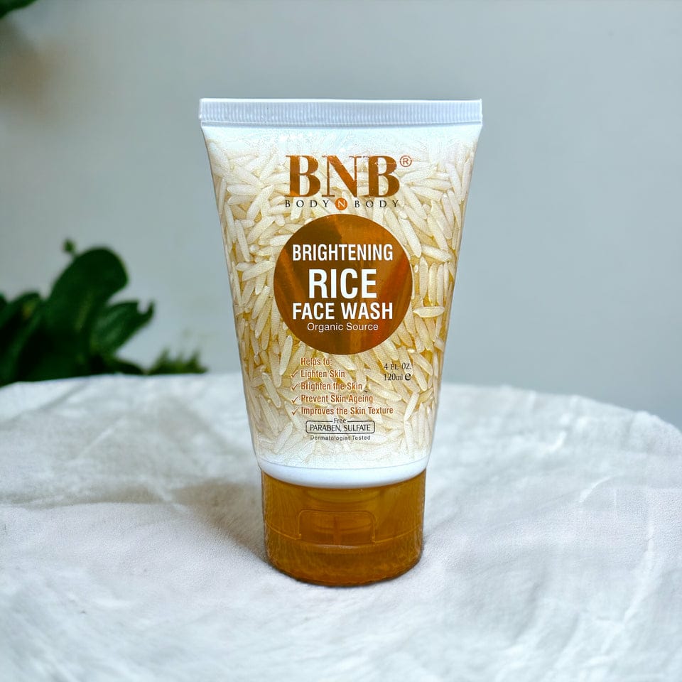 Bnb Brightening Rice Face Wash Ideal For Daily Use On All Skin Types – 120 Ml