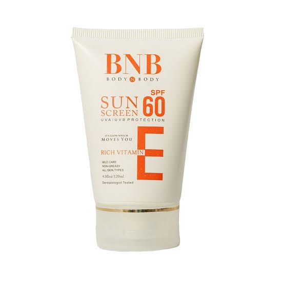 Bnb Rich Vitamin E Sun Screen Spf-60  (120ml )