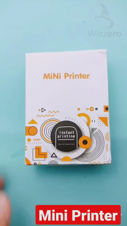 Mini Portable Pocket Thermal Printer (random Color)